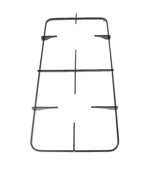 Ariston indesit griglia cucina 2 fuochi smaltata nera cm.46,9 x 22,4 p 2753