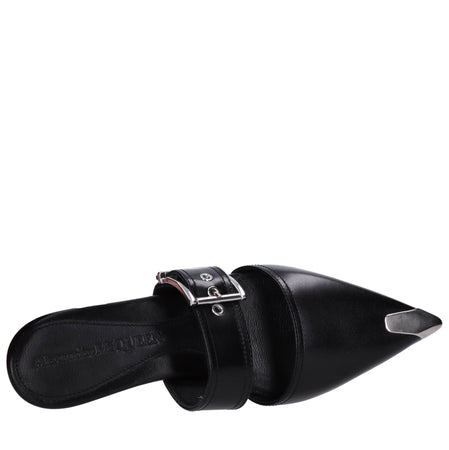 Alexander McQueen Sandali Nero da donna