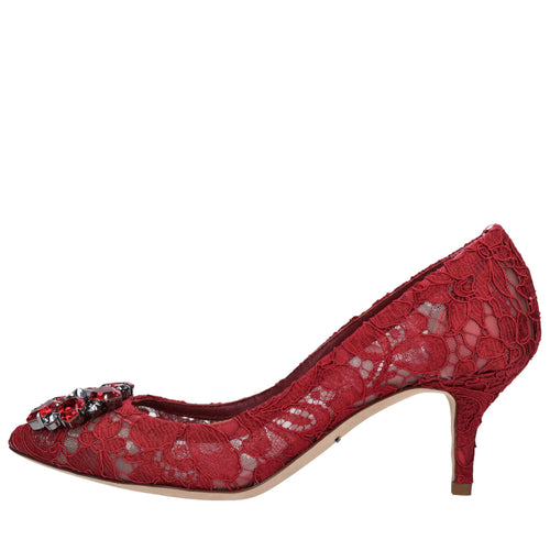 Dolce & Gabbana Scarpe con Tacco Rosso da donna