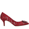 Dolce & Gabbana Scarpe con Tacco Rosso da donna