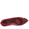 Dolce & Gabbana Scarpe con Tacco Rosso da donna
