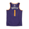 NIKE NBA Canotta Basket Uomo Nba Swingman Jersey Icon Edition 2020 No 1 Devin Booker Phosun New Orchid/white da uomo