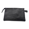 Checco Bis - Pochette da Uomo Nera In Vera Pelle