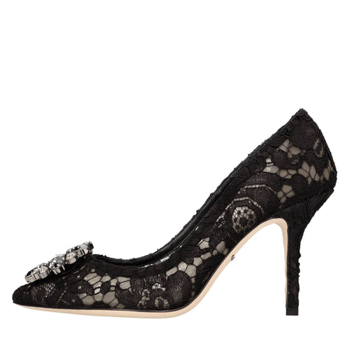 Dolce & Gabbana Scarpe con Tacco Nero da donna