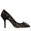 Dolce & Gabbana Scarpe con Tacco Nero da donna