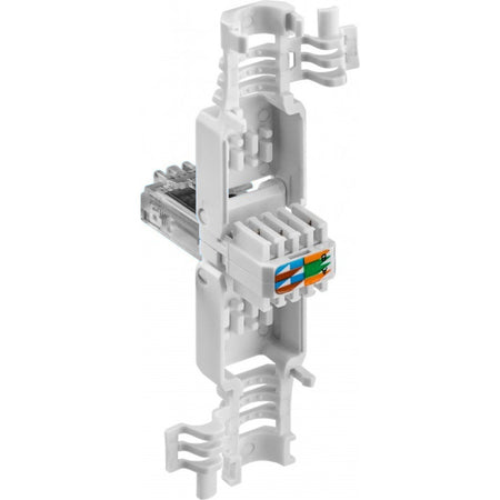 Plug Cat.6A RJ45 UTP Toolless con Copriconnettore