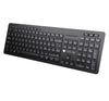 Tastiera Wireless Layout Italiano Nero
