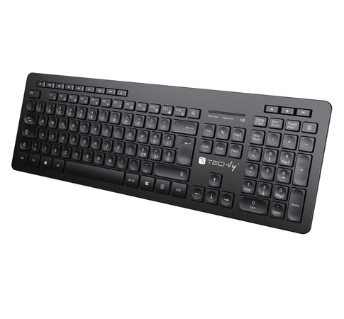 Tastiera Wireless Layout Italiano Nero
