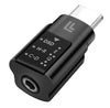 Adattatore Convertitore Audio DAC con Equalizzatore da USB-C&trade a 3,5 mm Nero