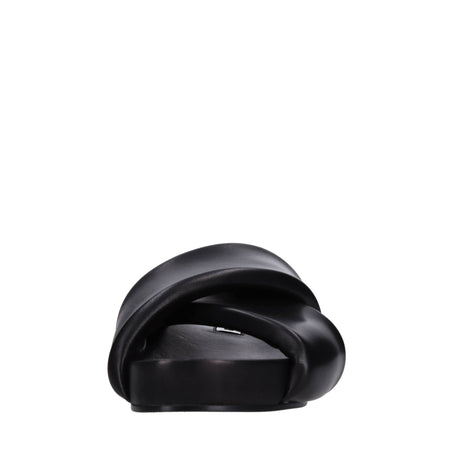 Jil Sander Sandali Nero da donna