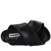 Jil Sander Sandali Nero da donna