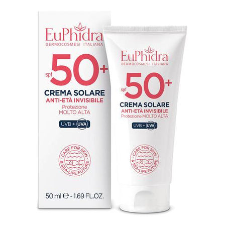 Euphidra Kaleido Uv System crema solare viso anti-età e invisibile SPF50+ 50ml