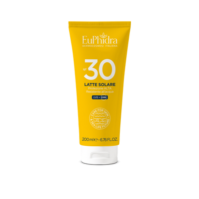 Euphidra Kaleido Uv System latte solare resistente all'acqua SPF 30 200ml