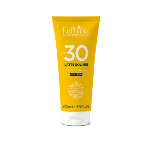 Euphidra Kaleido Uv System latte solare resistente all'acqua SPF 30 200ml