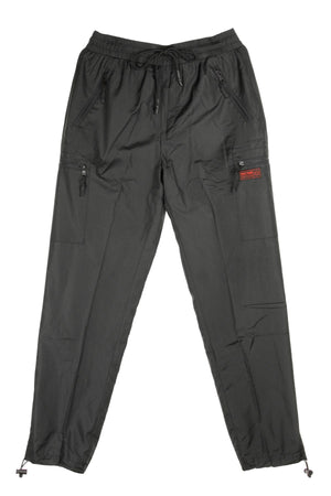 DOLLY NOIRE Pantalone Tuta Uomo Cargo Melted Black da uomo