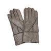 Gloves - Guanti Donna Beige Oil in vero montone Shearling - Pelo Grigio