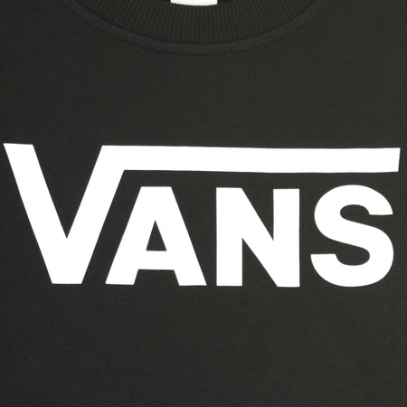 VANS Felpa Girocollo Donna Classic V Crewneck Black da donna