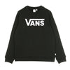 VANS Felpa Girocollo Donna Classic V Crewneck Black da donna