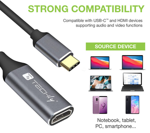 Video Grabber HDMI 4K@30Hz a USB-C&trade 3.2