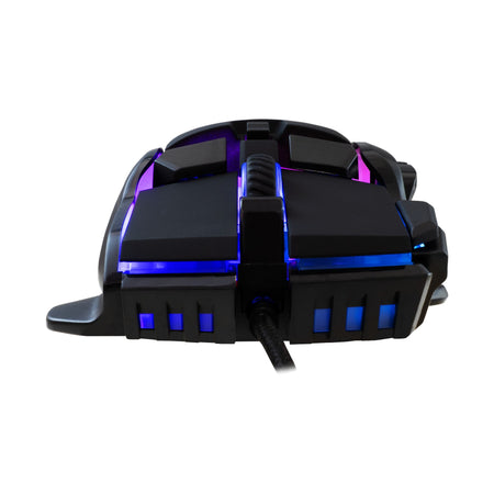 Mouse Ottico USB Gaming 7200 Dpi Retroilluminazione LED RGB Nero, PIRANHA