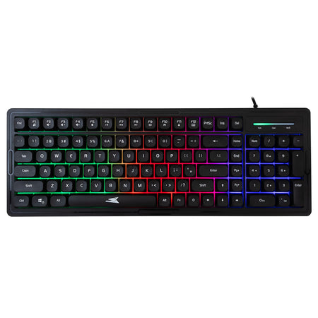 Kit Tastiera 101 Tasti e Mouse USB 7200 Dpi Nero, ORCA