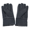 Gloves - Guanti Donna Grigi in vero montone Shearling - Pelo Grigio