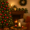 Palline per albero di Natale in plastica per decorazioni natalizie Ø 6 cm set da 9