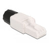 Plug Cat.6A RJ45 UTP Toolless con Copriconnettore