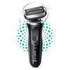 Rasoio barba Braun 71 N1000S SERIES 7 360 Flex Gray e Black
