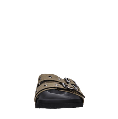 MSGM Sandali Verde da donna