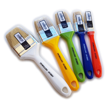 Pennelli hobby set da 5 pezzi per pittura smalto impregnante