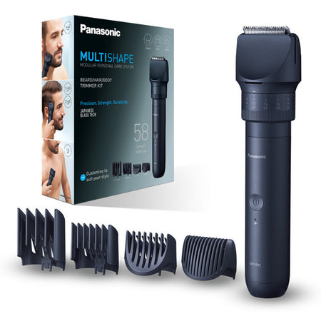 Panasonic Regolabarba/capelli/peli del corpo waterproof da uomo con batteria ricaricabile Ni-MH ER-CKN2 - (Panasonic ER-CKN2 Blu