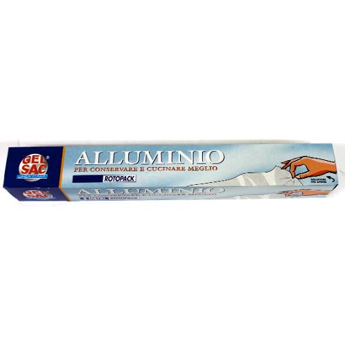 Rotolo alluminio Gel Sac 420209 (20mt h.29cm 11Micron) Silver