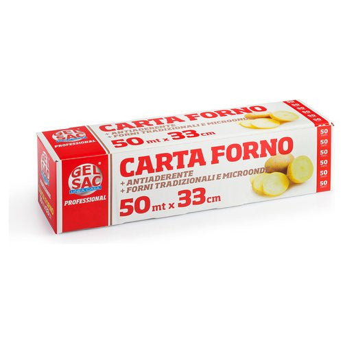 Rotolo cartaforno Gel Sac 440284 (50mt h.33 cm)