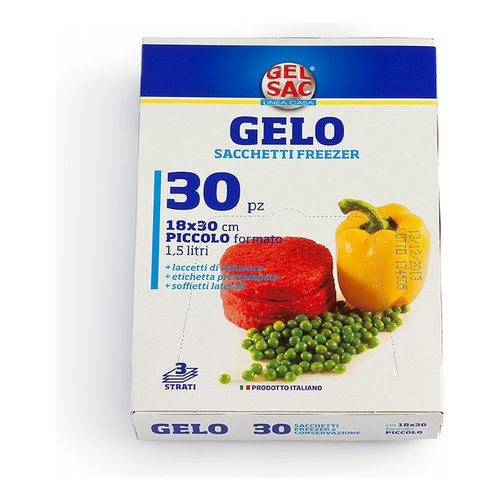 Sacchetti congelatore Gel Sac 504060 GELO con laccetti Trasparente azz
