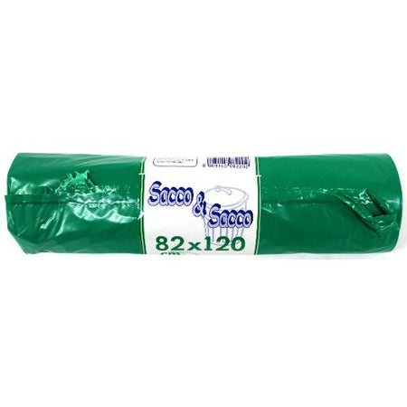 Set sacchi spazzatura Gel Sac 982202C con legaccio Verde