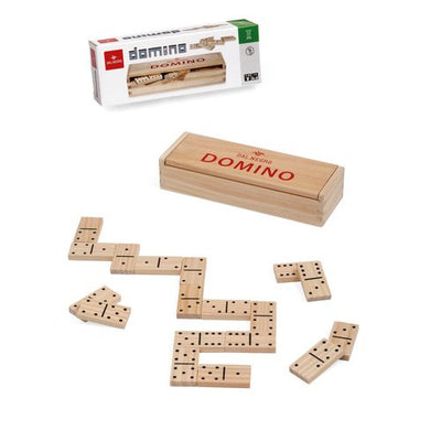 Gioco Dal Negro 53817 Domino in Legno con Scatola