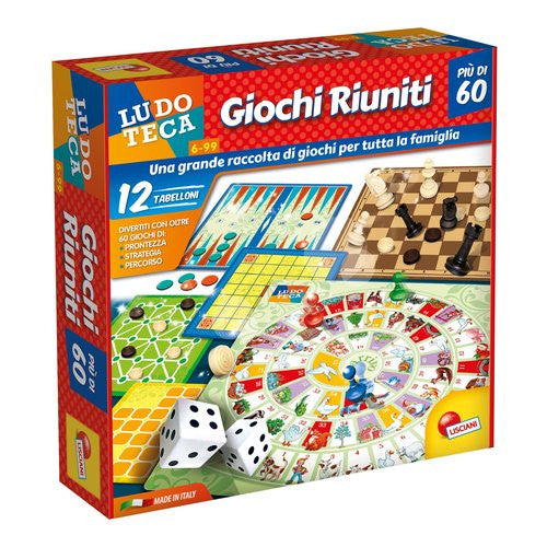 Gioco Lisciani 57023 LUDOTECA Giochi Riuniti Piu di 60