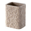 Bicchiere porta spazzolino Gedy ARIES AR98 03 Beige pietra