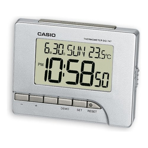 Sveglia Casio DQ 747 8EF Con sensore temperatura Silver