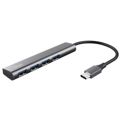 Hub USB Trust 24948 HALYX 3.2 Grey