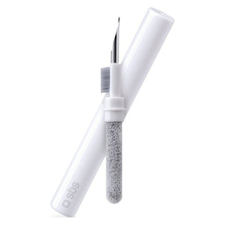Kit pulizia Sbs TEEARCLEANSET Pen 3in1 White e Grey
