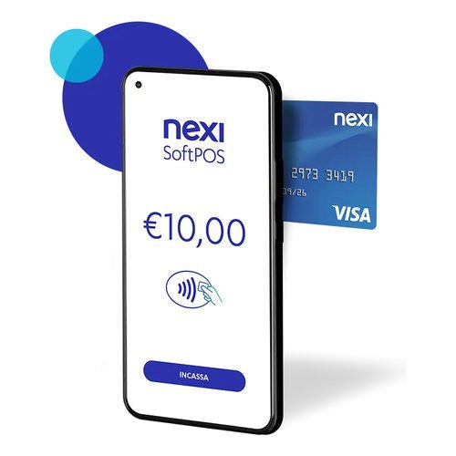 Lettore carte di credito Nexi SoftPOS