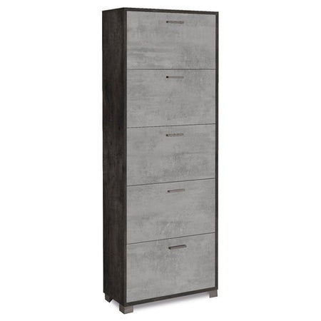 Scarpiera Sarmog A765ONCE030 QUADRANTE 30 Paia Ossido nero e Cemento