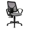 Sedia Topstar SOAN20BG230H AIRGO NET B90 G23 Grigio e Nero