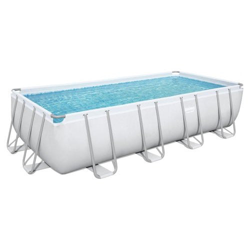 Piscina Bestway 56466 2 POWER STEEL con accessori Grigio
