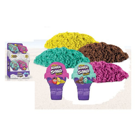 Sabbia creativa Spin Master 6058757 KINETIC SAND Cono Gelato Assortito