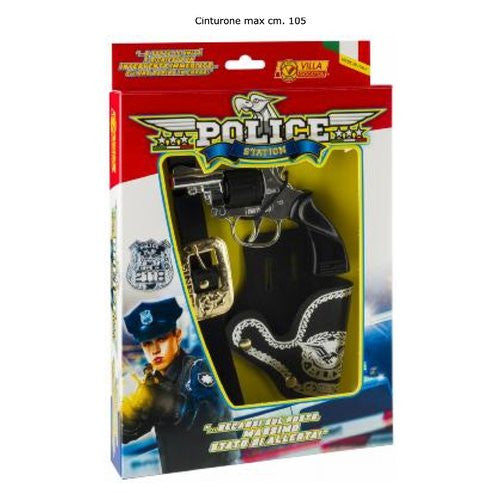 Pistola giocattolo Villa Giocattoli 00045 AGENT POLICE Con Fodero