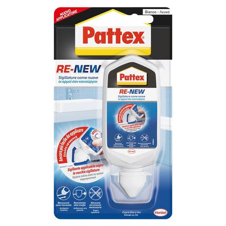 Silicone neutro Pattex 2760634 Re New Bianco