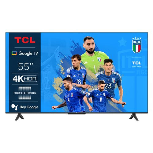 Tv Tcl 55P61B P61 SERIES Smart TV UHD Dark silver